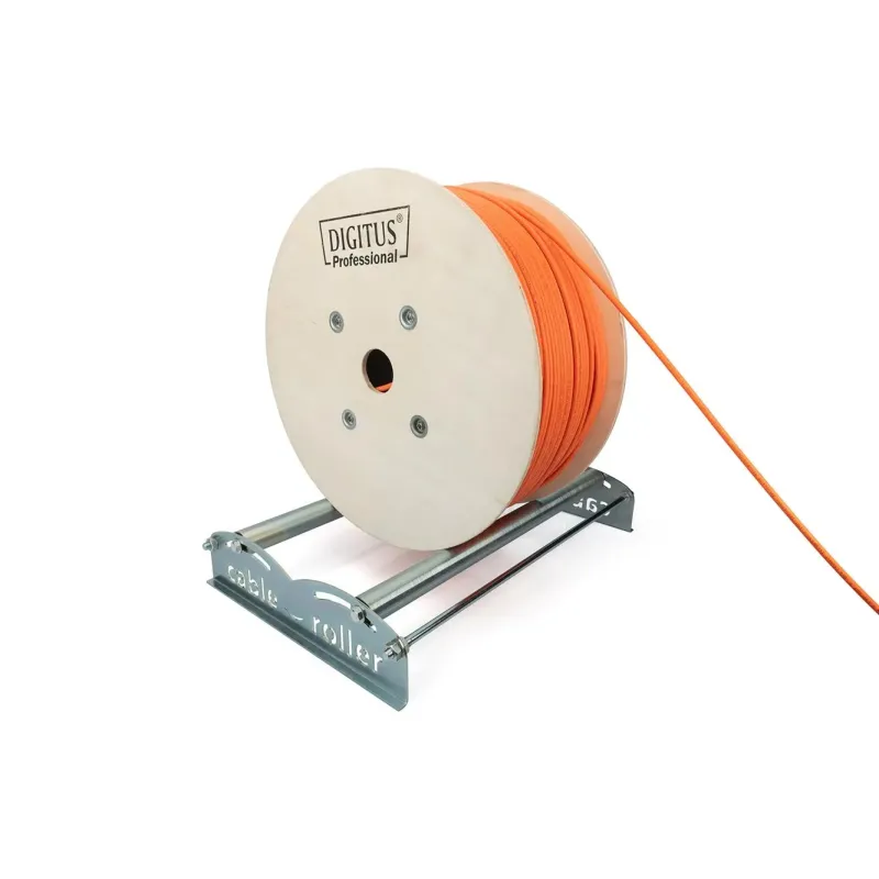 Rozwijak kablowy DIGITUS 600x400x100mm do rozwijania przewodów na bębnach o