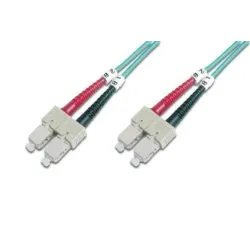 Kabel krosowy (patchcord) DIGITUS światłowodowy SC/SC, dplx, MM 50/125,