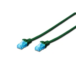 Patchcord DIGITUS UTP kat. 5e 5m PVC zielony