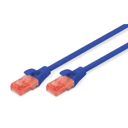 Patchcord DIGITUS UTP kat. 6 3m PVC niebieski | PartsPC.pl