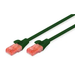 Patchcord DIGITUS UTP kat. 6 3m PVC zielony