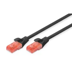 Patchcord DIGITUS UTP kat. 6 3m PVC czarny
