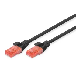 Patchcord DIGITUS UTP kat. 6 2m PVC czarny