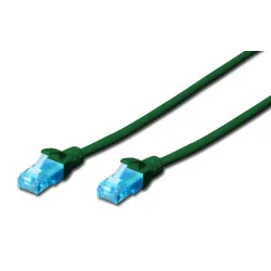 Patchcord DIGITUS UTP kat. 5e 20m PVC zielony