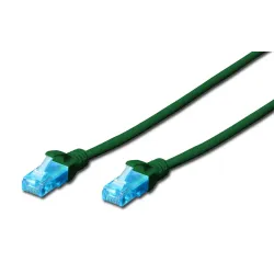 Patchcord DIGITUS UTP kat. 5e 30m PVC zielony