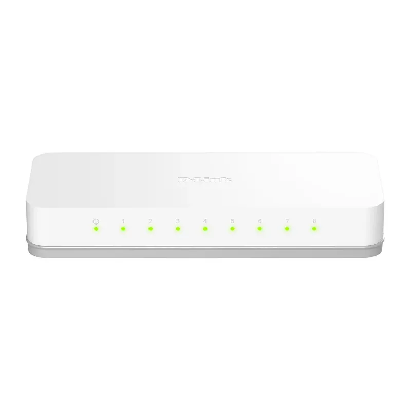 Switch niezarządzalny D-Link 8-portowy GO-SW-8G 8x1000Mbit (RJ45) EASY