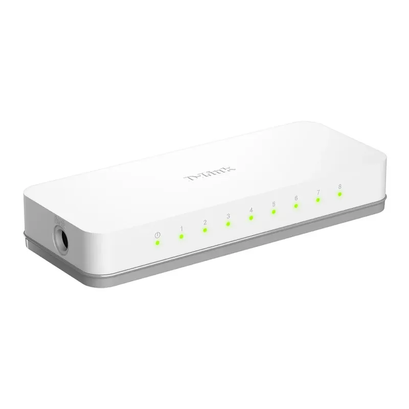 Switch niezarządzalny D-Link 8-portowy GO-SW-8G 8x1000Mbit (RJ45) EASY