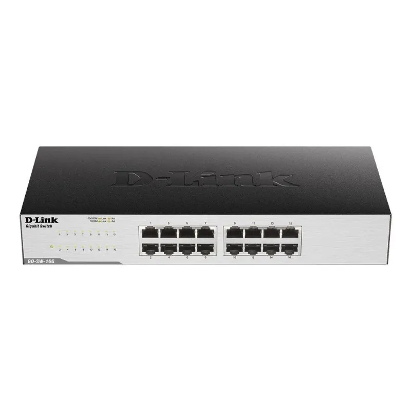Switch niezarządzalny D-Link GO-SW-16G 16x1000Mbps Gigabit Desktop Ethernet