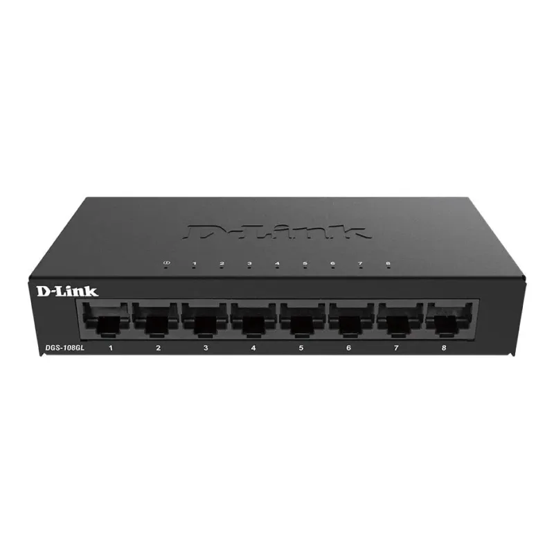 Switch niezarządzalny D-Link DGS-108GL 8x10/100/1000 Mb/s LA… | PartsPC.pl
