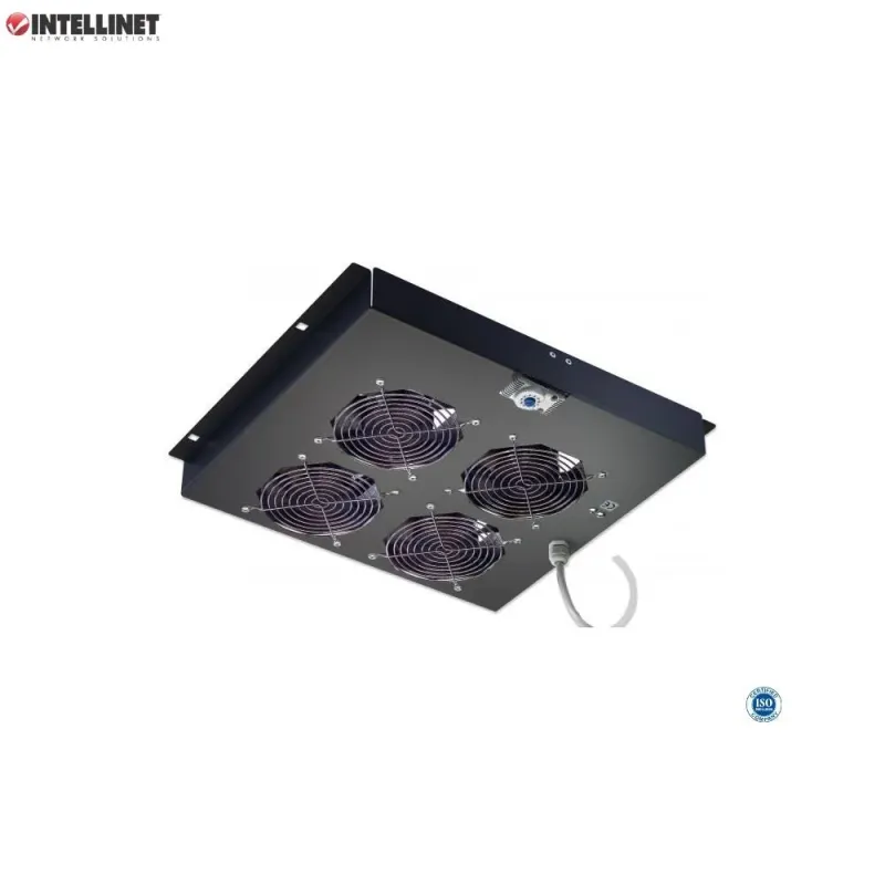 Panel chłodzący Intellinet Rack 19" 4x23W, sufitowy z termostatem