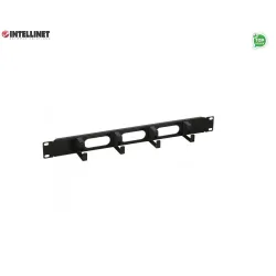 Organizer Kabli Intellient Rack 19" 1U 4x48mm, czarny