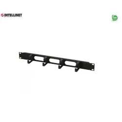Organizer Kabli Intellient Rack 19" 1U 4x48mm, czarny