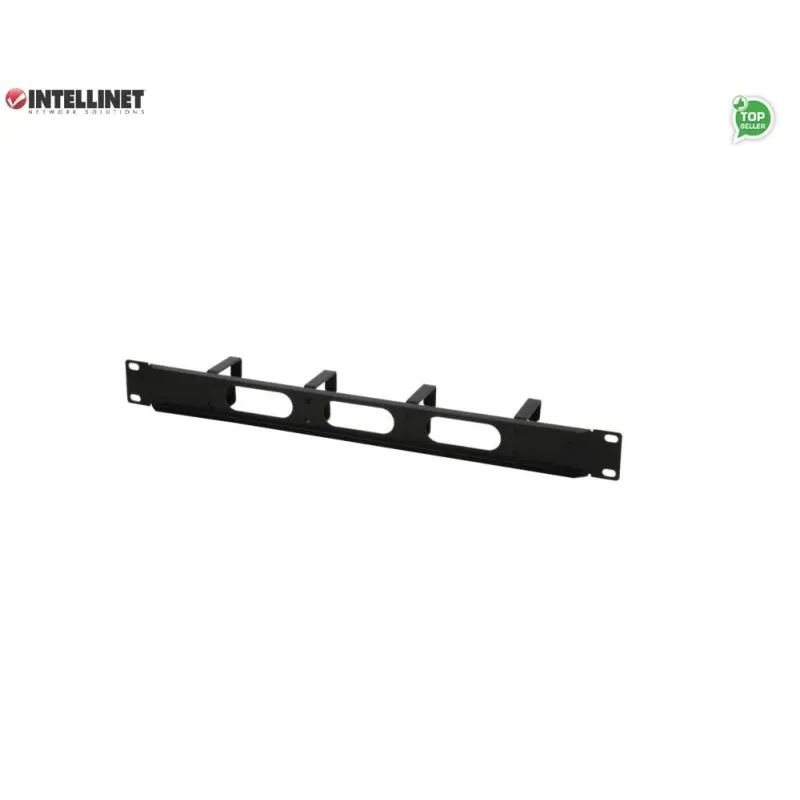 Organizer Kabli Intellient Rack 19" 1U 4x48mm, czarny