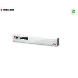 Organizer Kabli Intellient Rack 19" 1U z pokrywą, czarny