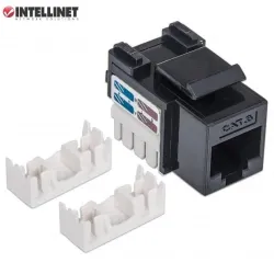 Moduł Keystone Intellinet RJ45 UTP Cat.6, czarny