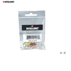 Moduł Keystone Intellinet RJ45 UTP Cat.6, żółty