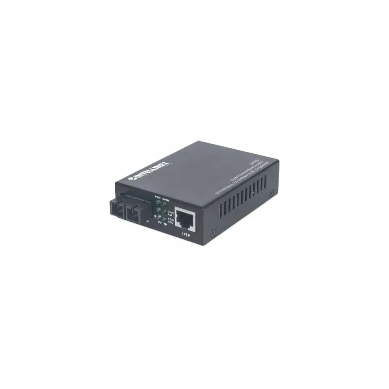 Media konwerter Intellinet Gigabit 10/100/1000Base-T RJ45 na 1000Base-LX SC