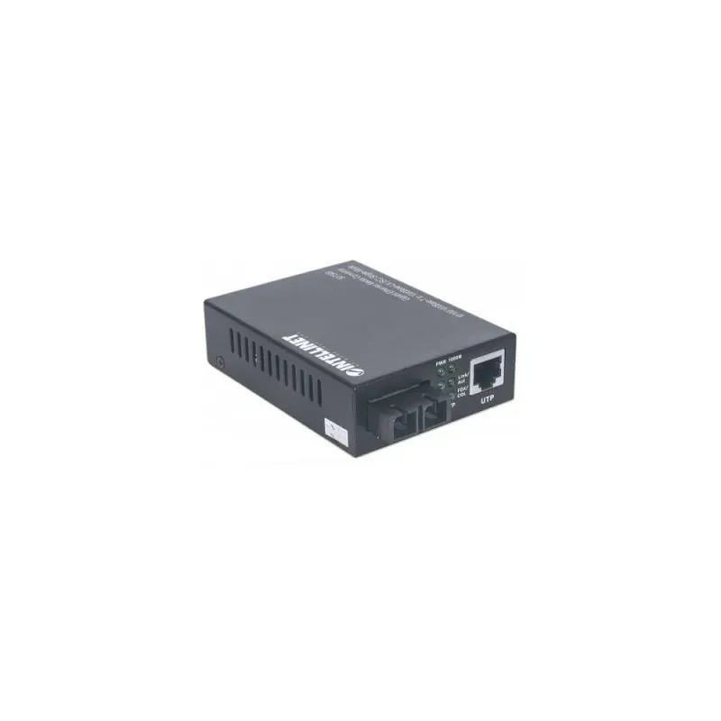 Media konwerter Intellinet Gigabit 10/100/1000Base-T RJ45 na 1000Base-LX SC