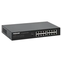 Switch niezarządzalny Intellinet 16x 10/100/1000 Mbps desktop/Rack 19"
