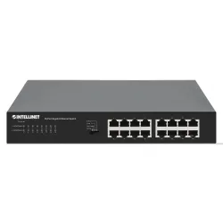 Switch niezarządzalny Intellinet 16x 10/100/1000 Mbps desktop/Rack 19"