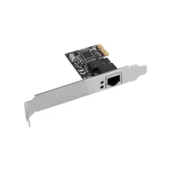 Karta sieciowa Lanberg 1Gb PCI-E 1x RJ45 RTL8111C + śledź low profile