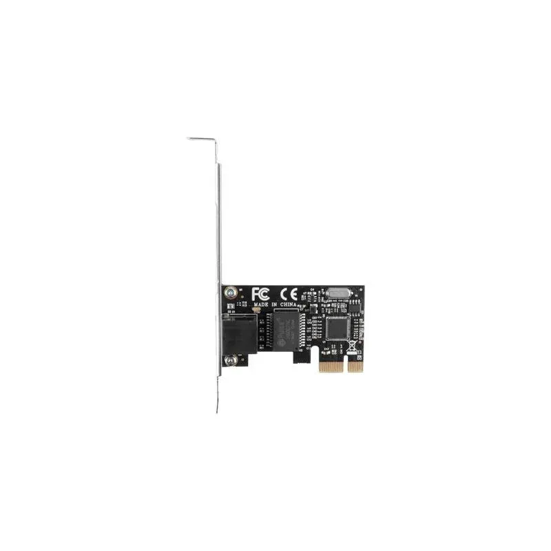 Karta sieciowa Lanberg 1Gb PCI-E 1x RJ45 RTL8111C + śledź low profile