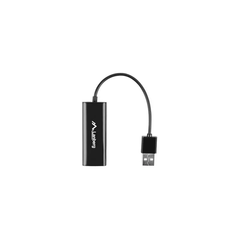 Karta sieciowa Lanberg USB 2.0 - RJ-45 100Mb na kablu