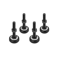 Zestaw 4 nóżek poziomujących M10 Lanberg do szaf Rack