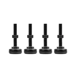 Zestaw 4 nóżek poziomujących M10 Lanberg do szaf Rack