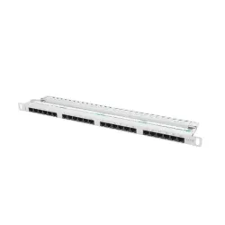 Patch panel Lanberg PPU5-0024-S 24 port 0.5U kat.5e szary