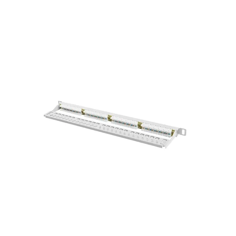 Patch panel Lanberg PPU6-0024-S 24 port 0.5U kat.6 szary
