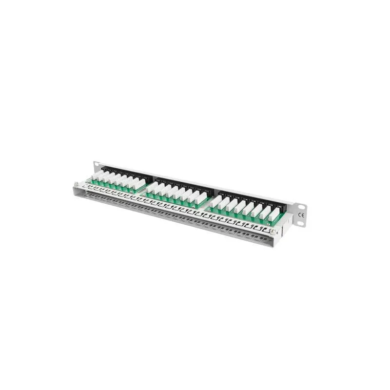 Patch panel Lanberg PPU5-1048-S 48 port 1U kat.5e szary | PartsPC.pl