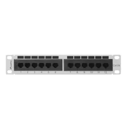 Patch panel Lanberg PPU5-9012-S 12 port 1U 10" kat.5e szary