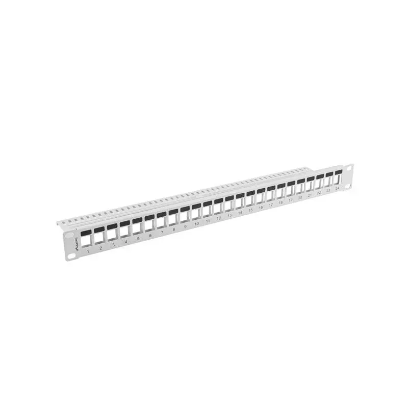 Patch panel pusty Lanberg PPKS-1024-S 24 port 1U 19" do modułów keystone
