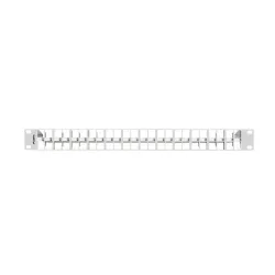 Patch panel pusty Lanberg PPKS-1248-S 24 port 1U 19" do modułów keystone
