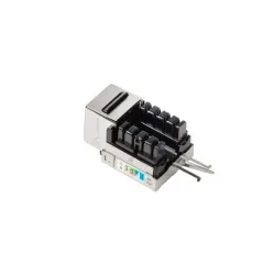 Moduł Keystone Lanberg gniazdo RJ45 - LSA FTP kat.5e 90° do puszki