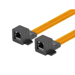 Adapter Lanberg złączka sieciowa przelotka okienna RJ45 kat.5E 23cm