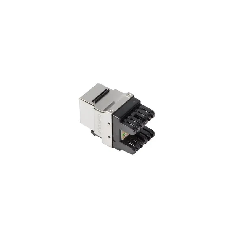 Moduł Keystone Lanberg gniazdo RJ45 - LSA FTP kat.6A 180° do puszki