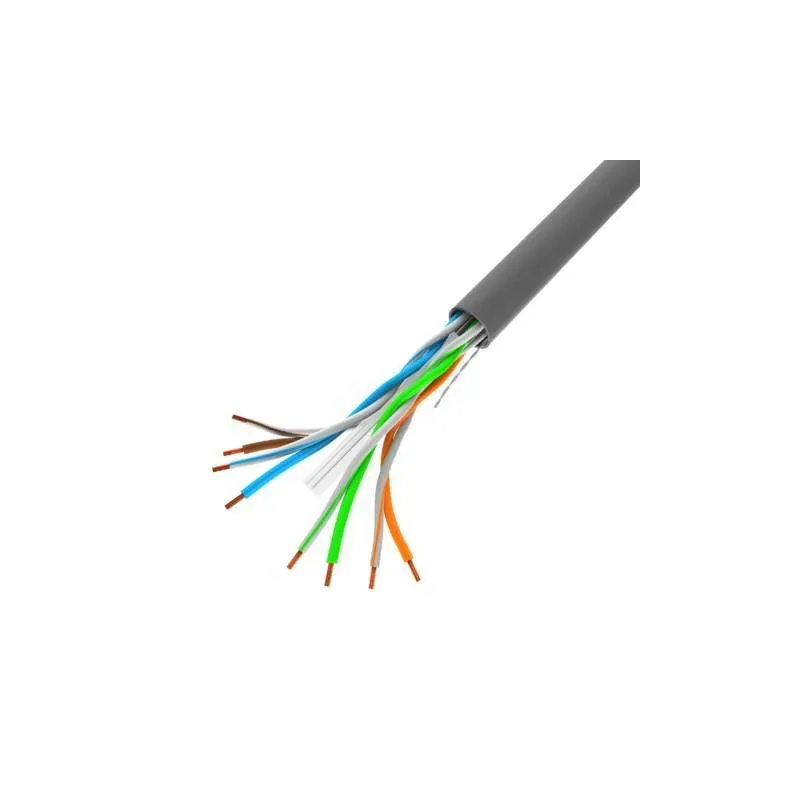 Kabel UTP Lanberg 1Gb/s 100m drut CCA