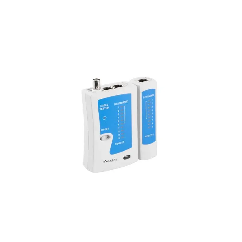 Tester kabli Lanberg NT-0401 RK-45, RJ-12, RJ-11 Coaxial