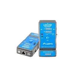 Tester kabli Lanberg NT-0403 RJ45, RJ11, USB