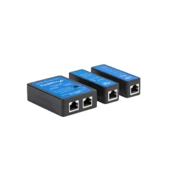 Tester kabli Lanberg NT-0404 PoE RJ45, RJ11, Coaxial