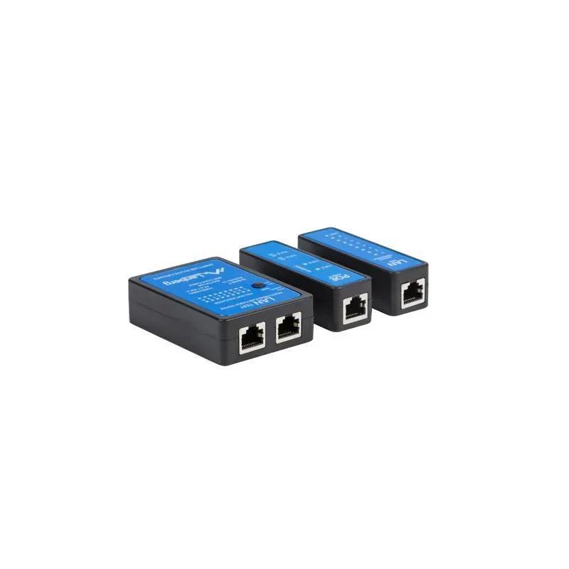 Tester kabli Lanberg NT-0404 PoE RJ45, RJ11, Coaxial