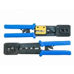 Zaciskarka wtyków przelotowych Lanberg NT-0204 RJ45, RJ12, RJ11