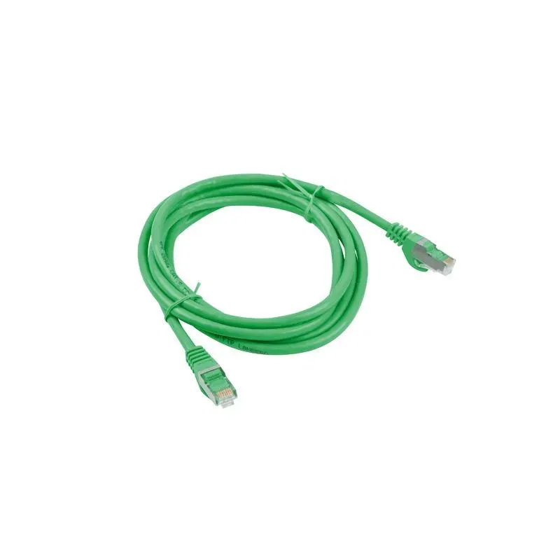 Patchcord Lanberg FTP kat.6 3m zielony