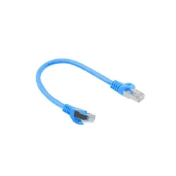 Patchcord Lanberg FTP kat.6 0,25m niebieski