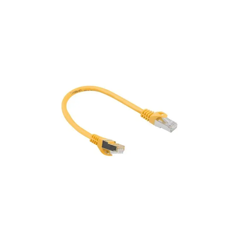 Patchcord Lanberg FTP kat.6 0,25m pomarańczowy