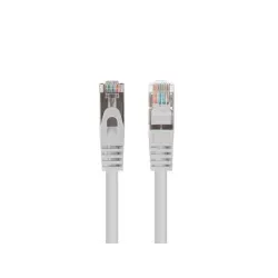 Patchcord Lanberg FTP kat.6 0,25m szary 10-pack