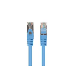 Patchcord Lanberg FTP kat.6 3m niebieski 10-pack