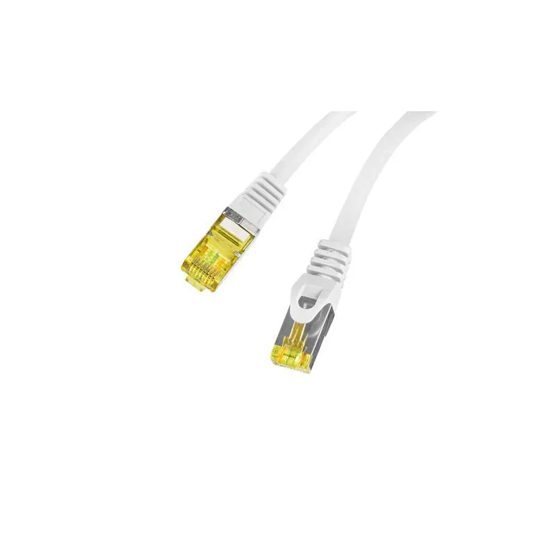 Patchcord Lanberg S/FTP kat.6A 2m LSZH CU fluke passed szary